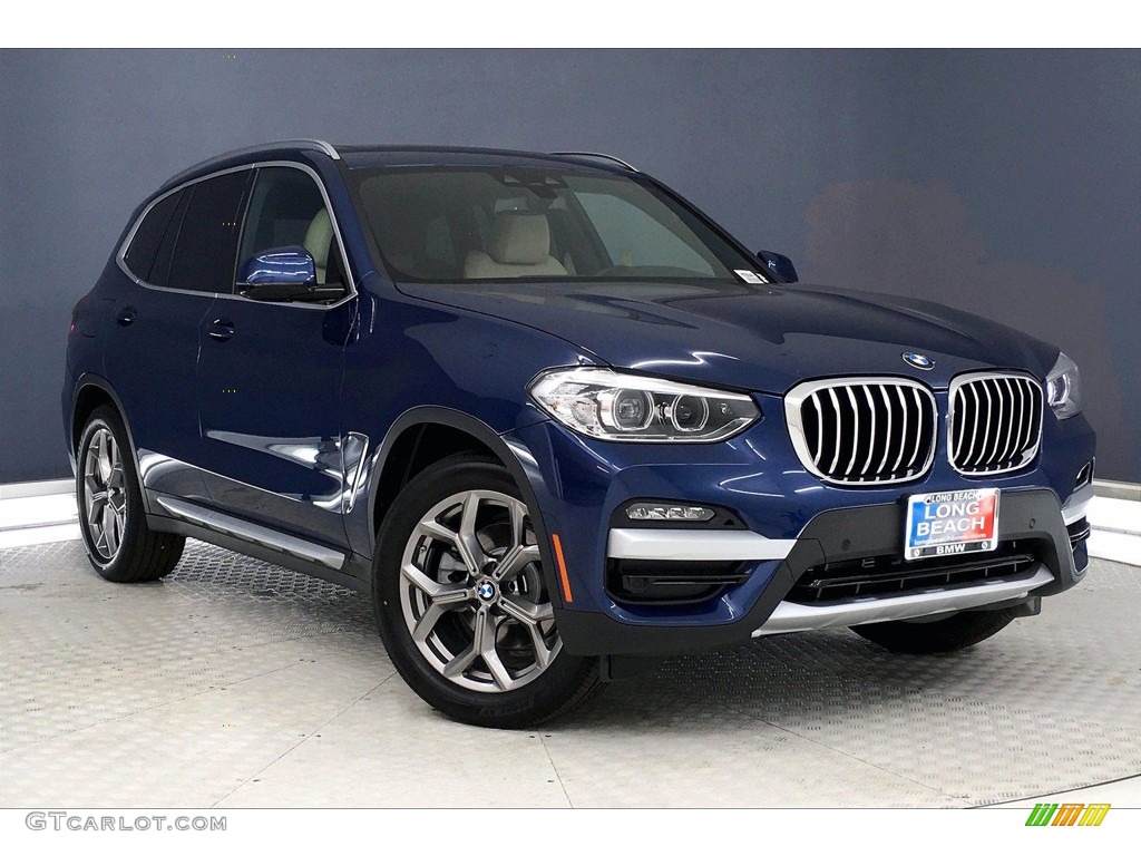 Phytonic Blue Metallic 2021 BMW X3 sDrive30i Exterior Photo #139913714