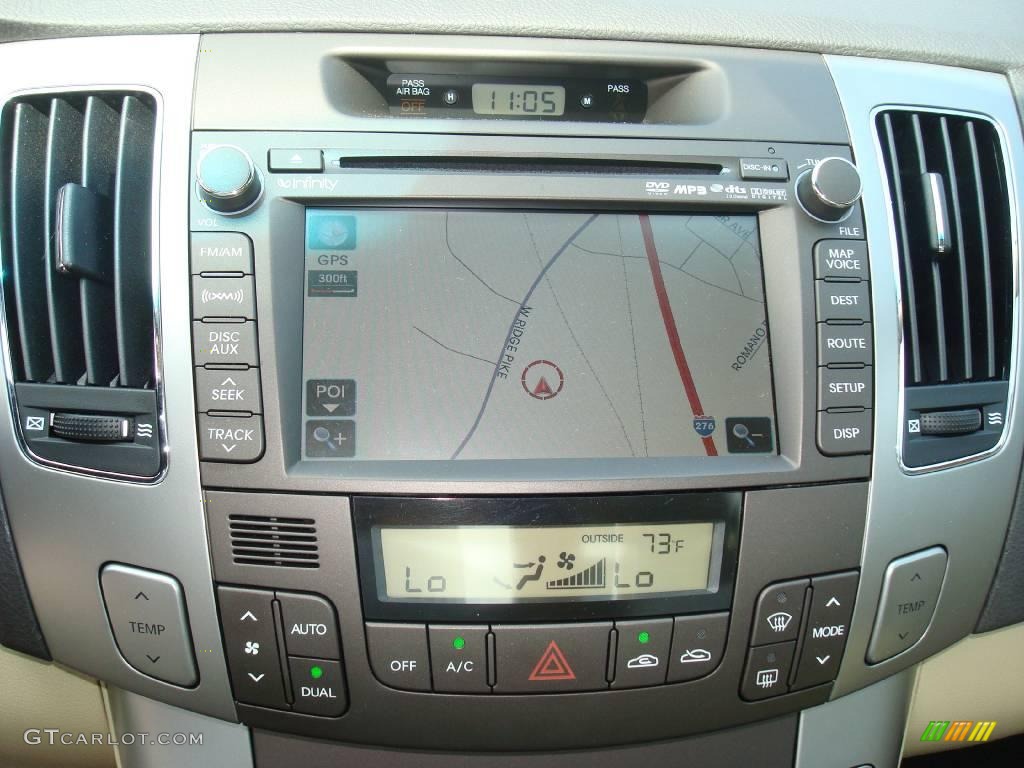 2009 Sonata Limited V6 - Slate Blue / Camel photo #38