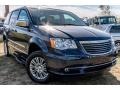 True Blue Pearl 2015 Chrysler Town & Country Touring-L