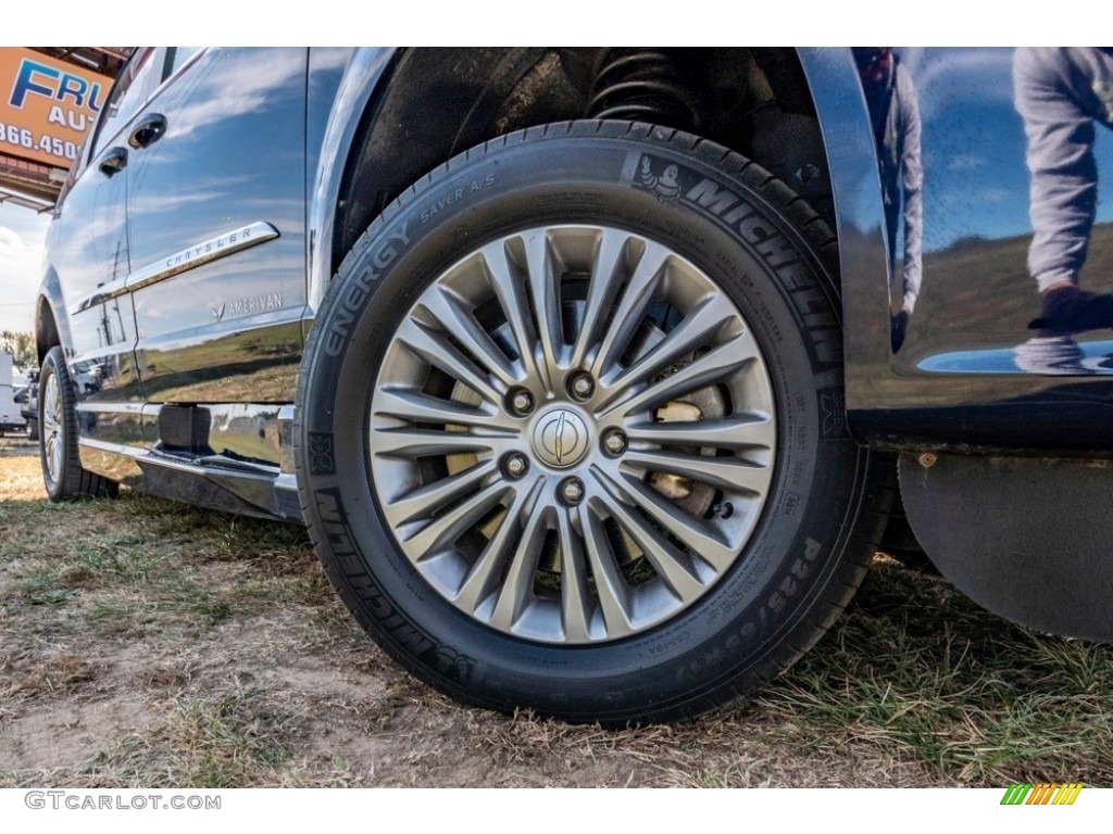 2015 Town & Country Touring-L - True Blue Pearl / Dark Frost Beige/Medium Frost Beige photo #2