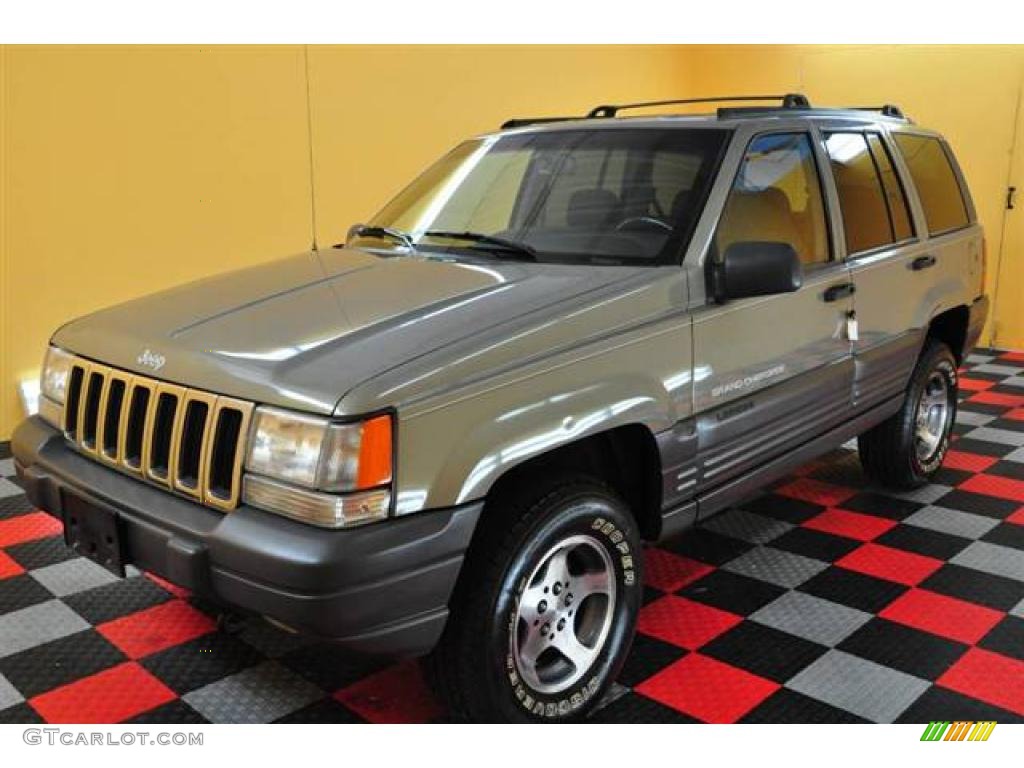 1996 Grand Cherokee Laredo 4x4 - Charcoal Gold Satin / Agate photo #3