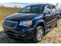 True Blue Pearl 2015 Chrysler Town & Country Touring-L Exterior