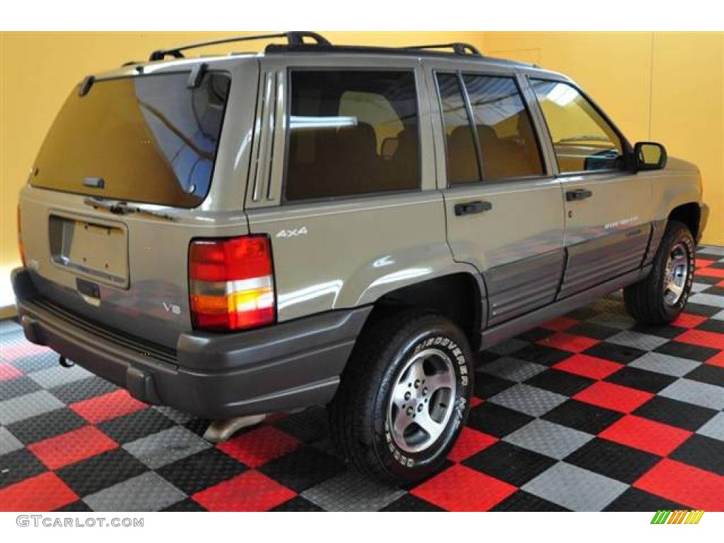 1996 Grand Cherokee Laredo 4x4 - Charcoal Gold Satin / Agate photo #6