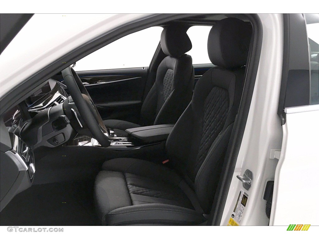 Black Interior 2021 BMW 5 Series 530e Sedan Photo #139914611
