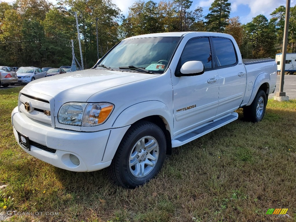 Natural White 2005 Toyota Tundra Limited Double Cab 4x4 Exterior Photo #139914988