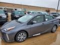 Magnetic Gray Metallic 2021 Toyota Prius LE Exterior