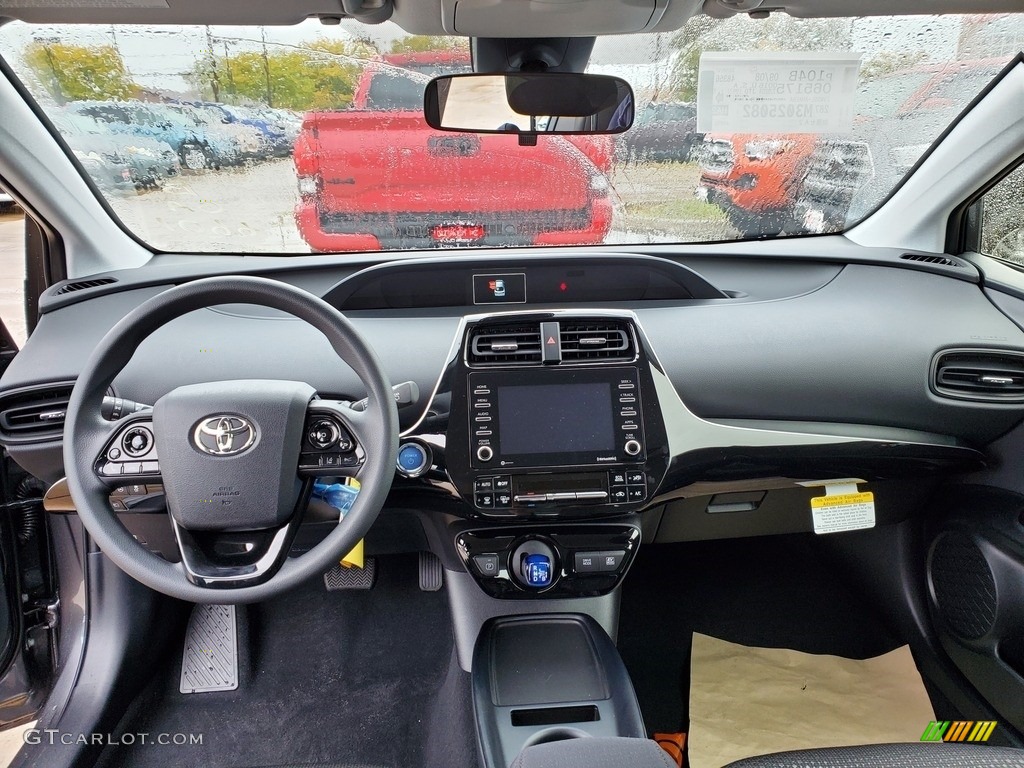 2021 Toyota Prius LE Black Dashboard Photo #139915062