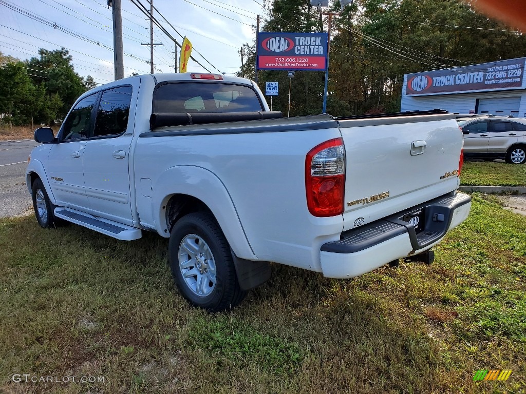 2005 Tundra Limited Double Cab 4x4 - Natural White / Taupe photo #4