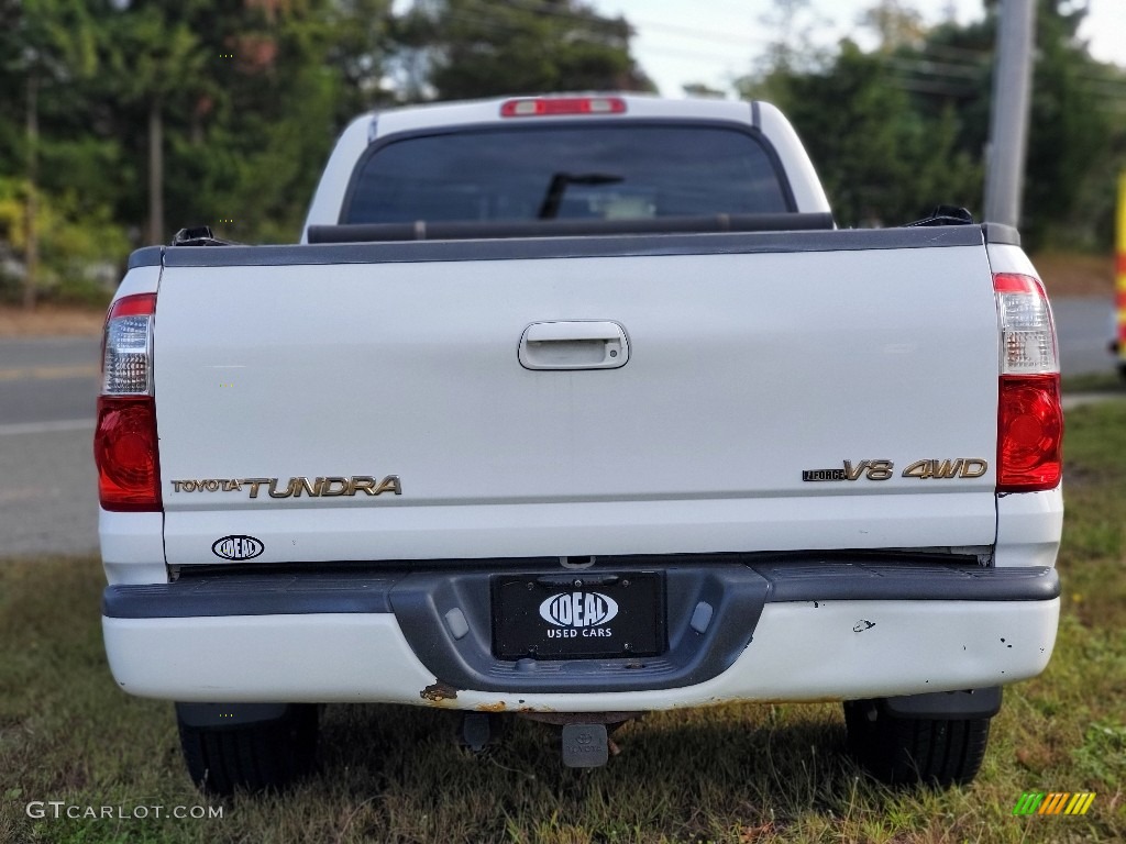 2005 Tundra Limited Double Cab 4x4 - Natural White / Taupe photo #5