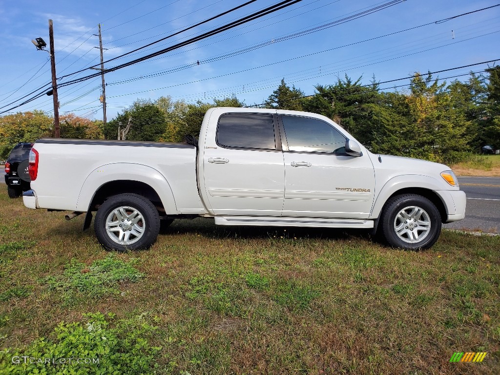 Natural White 2005 Toyota Tundra Limited Double Cab 4x4 Exterior Photo #139915152