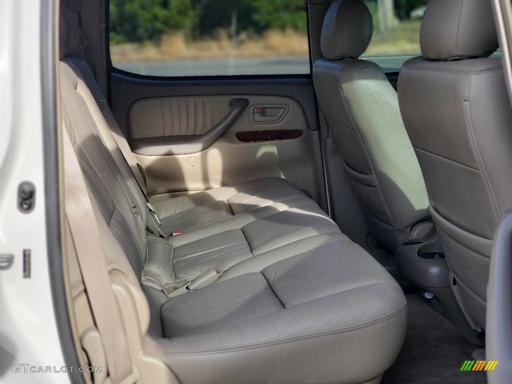 2005 Toyota Tundra Limited Double Cab 4x4 Rear Seat Photos