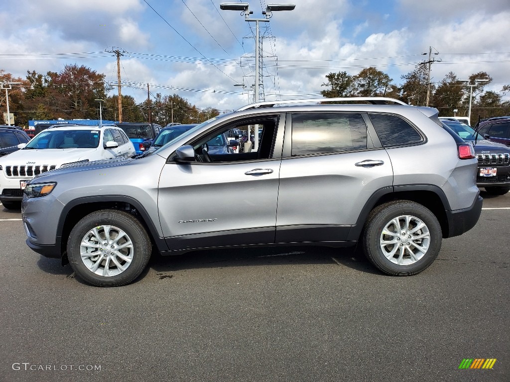 Billet Silver Metallic 2021 Jeep Cherokee Latitude 4x4 Exterior Photo #139915797