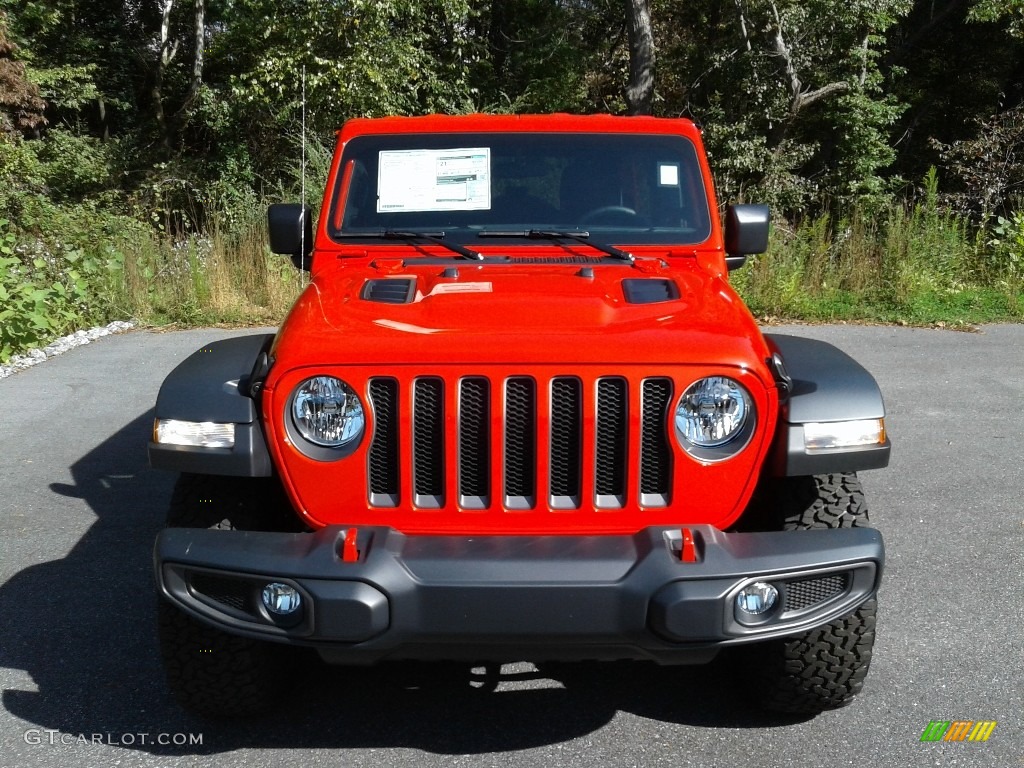 Firecracker Red 2021 Jeep Wrangler Unlimited Rubicon 4x4 Exterior Photo #139916070
