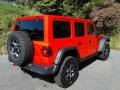 2021 Firecracker Red Jeep Wrangler Unlimited Rubicon 4x4  photo #6