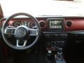 Black 2021 Jeep Wrangler Unlimited Rubicon 4x4 Dashboard