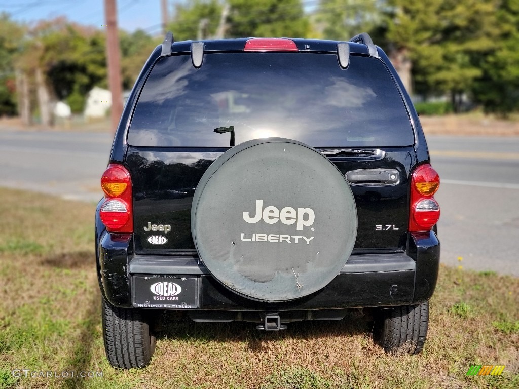 2002 Liberty Limited 4x4 - Black / Taupe photo #4