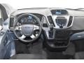 Charcoal Black 2017 Ford Transit Wagon XLT 350 MR Long Dashboard