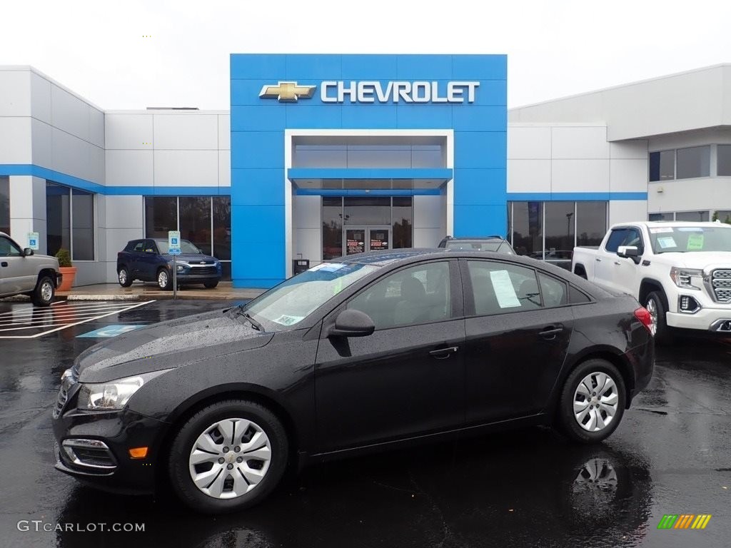 2015 Cruze LS - Black Granite Metallic / Jet Black/Medium Titanium photo #1