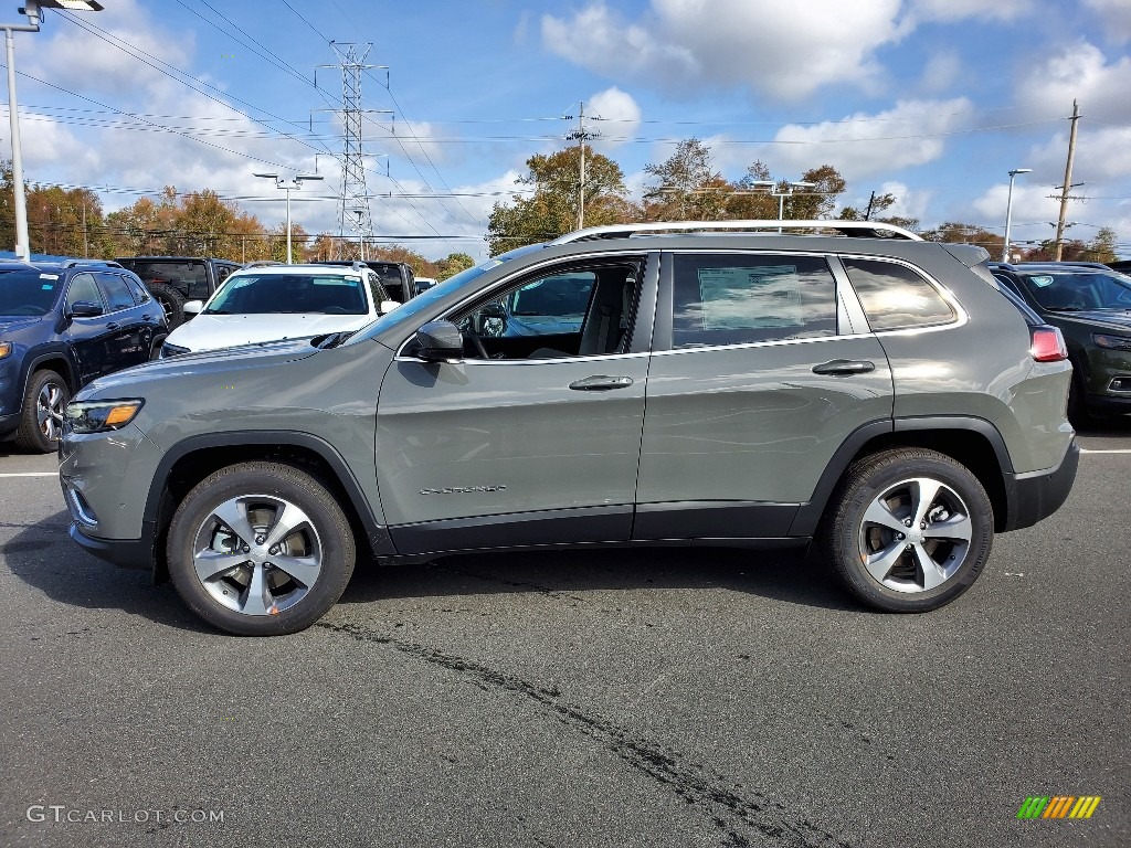 Sting-Gray 2021 Jeep Cherokee Limited 4x4 Exterior Photo #139917315