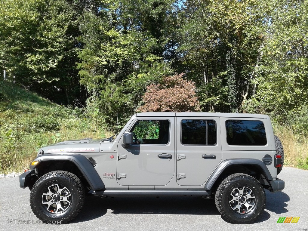 2021 Wrangler Unlimited Rubicon 4x4 - Sting-Gray / Black photo #1