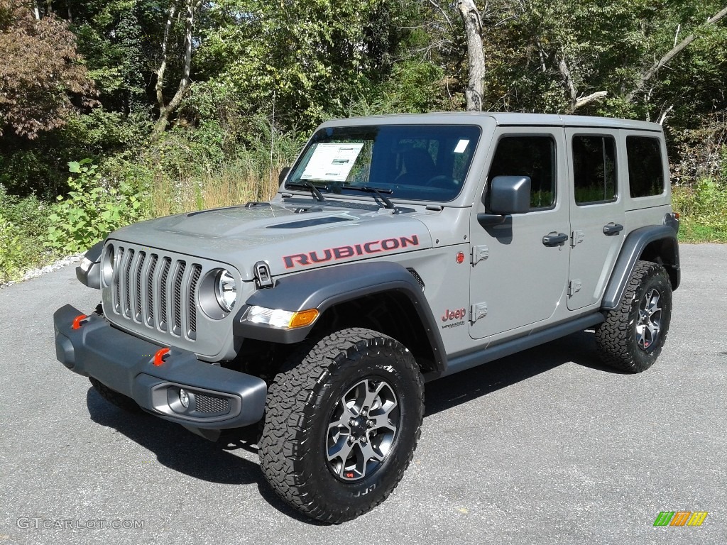 Sting-Gray 2021 Jeep Wrangler Unlimited Rubicon 4x4 Exterior Photo #139917710