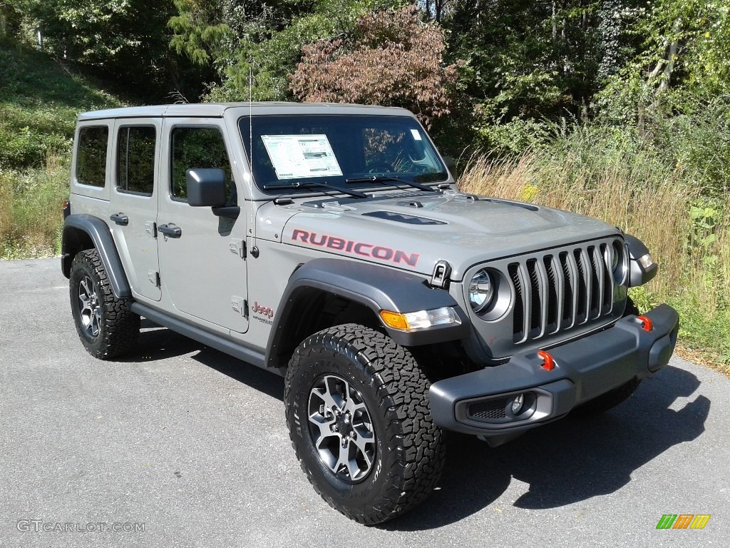 Sting-Gray 2021 Jeep Wrangler Unlimited Rubicon 4x4 Exterior Photo #139917768