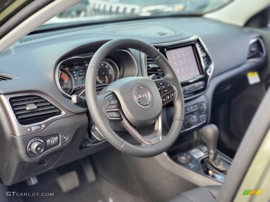 2021 Jeep Cherokee Limited 4x4 Black Dashboard Photo #139918533