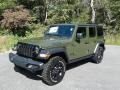 Sarge Green 2021 Jeep Wrangler Unlimited Willys 4x4 Exterior