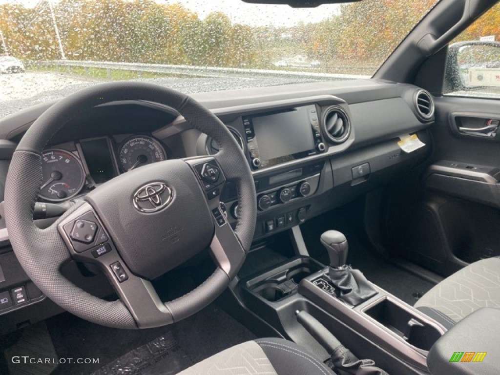 2021 Toyota Tacoma TRD Sport Double Cab 4x4 TRD Cement/Black Dashboard Photo #139919016
