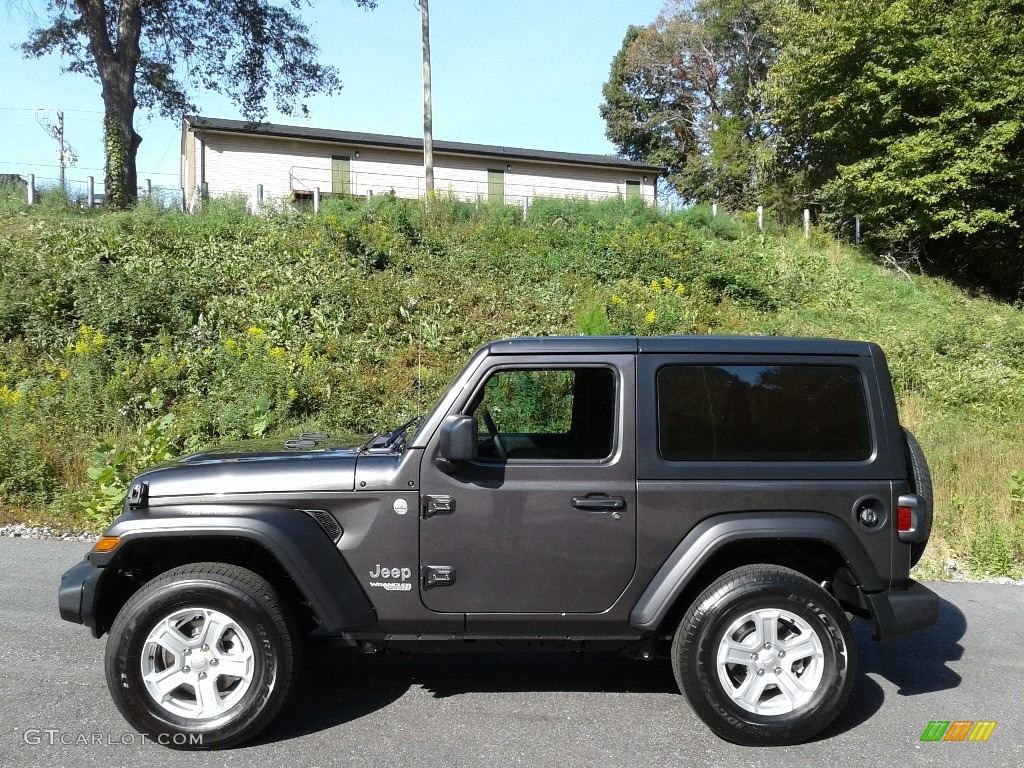2021 Wrangler Sport 4x4 - Granite Crystal Metallic / Black photo #1