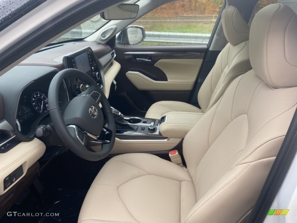 Harvest Beige Interior 2021 Toyota Highlander Limited AWD Photo