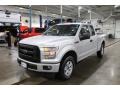 Ingot Silver 2017 Ford F150 XL SuperCab 4x4