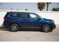 2019 Obsidian Blue Pearl Honda Pilot Touring AWD  photo #12