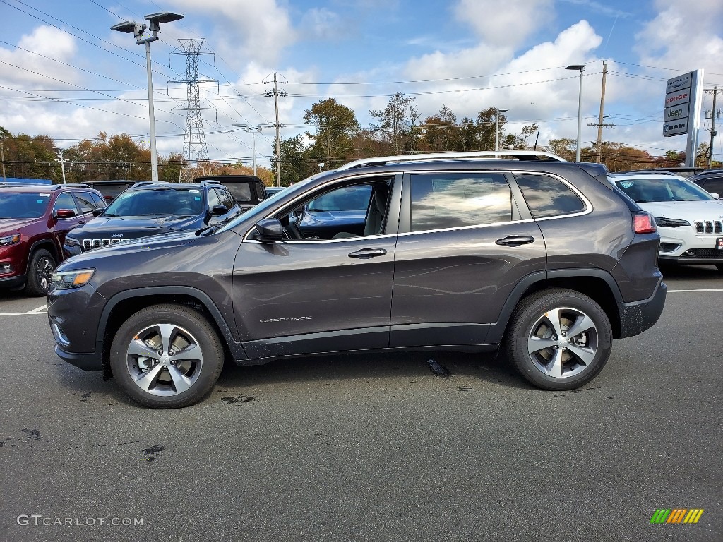 Granite Crystal Metallic 2021 Jeep Cherokee Limited 4x4 Exterior Photo #139920657