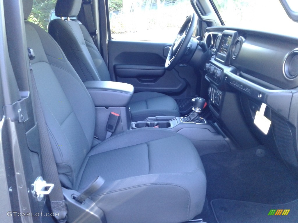Black Interior 2021 Jeep Wrangler Sport 4x4 Photo #139920720