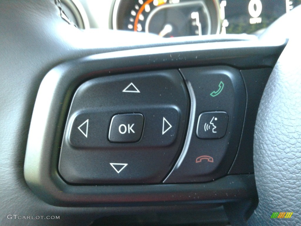 2021 Jeep Wrangler Sport 4x4 Black Steering Wheel Photo #139920777