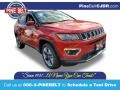 2021 Redline Pearl Jeep Compass Limited 4x4  photo #1