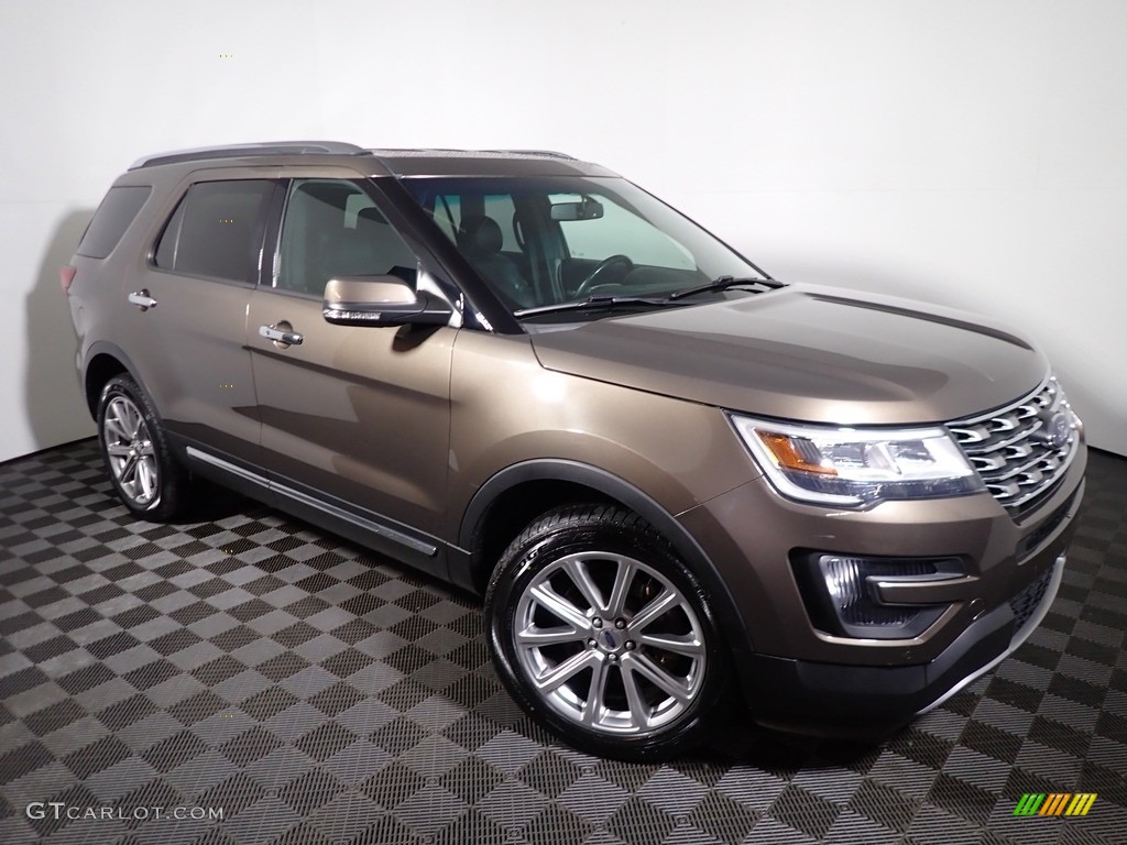 2016 Explorer Limited 4WD - Caribou Metallic / Ebony Black photo #2