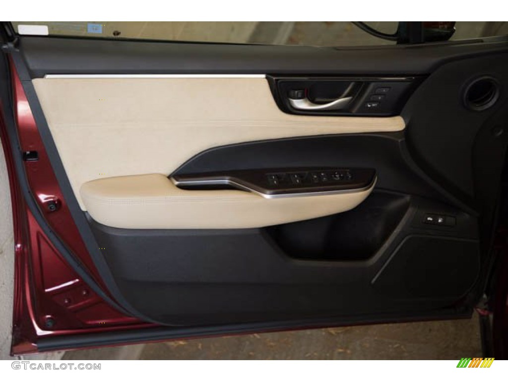 2018 Honda Clarity Touring Plug In Hybrid Beige Door Panel Photo #139921689