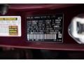  2018 Clarity Touring Plug In Hybrid Crimson Pearl Color Code R543P