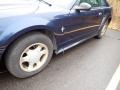 2001 True Blue Metallic Ford Mustang V6 Coupe  photo #6