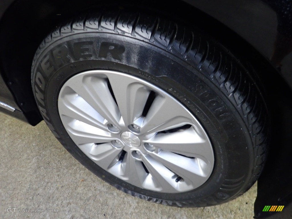 2016 Sonata Hybrid SE - Eclipse Black / Gray photo #10