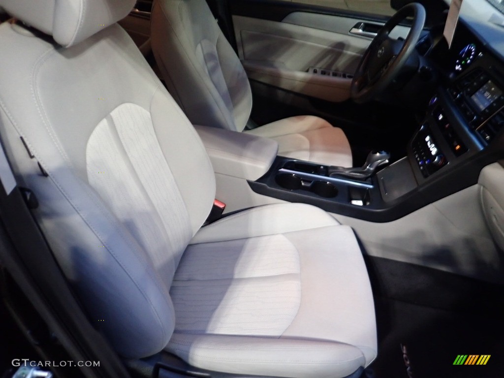 2016 Sonata Hybrid SE - Eclipse Black / Gray photo #11