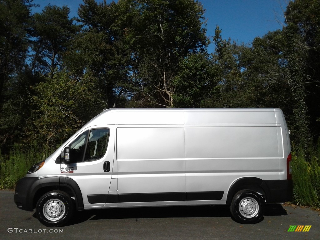 Bright Silver Metallic 2021 Ram ProMaster 2500 High Roof Cargo Van Exterior Photo #139923294