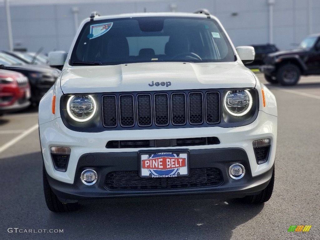 2020 Renegade Limited 4x4 - Alpine White / Black photo #2