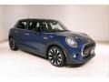 2017 Deep Blue Metallic Mini Hardtop Cooper 4 Door  photo #1