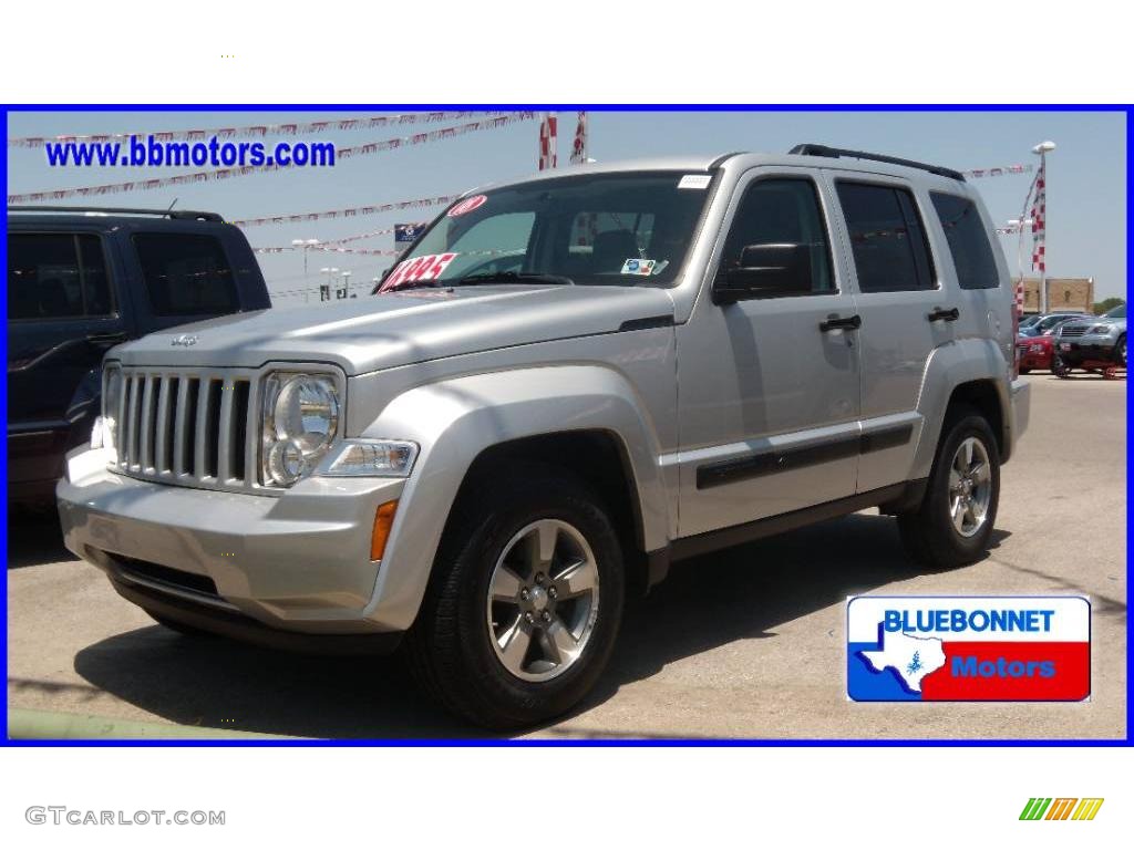 Bright Silver Metallic Jeep Liberty