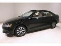 2017 Black Volkswagen Jetta SE  photo #3