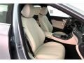 2021 Mercedes-Benz E Macchiato Beige/Black Interior Front Seat Photo