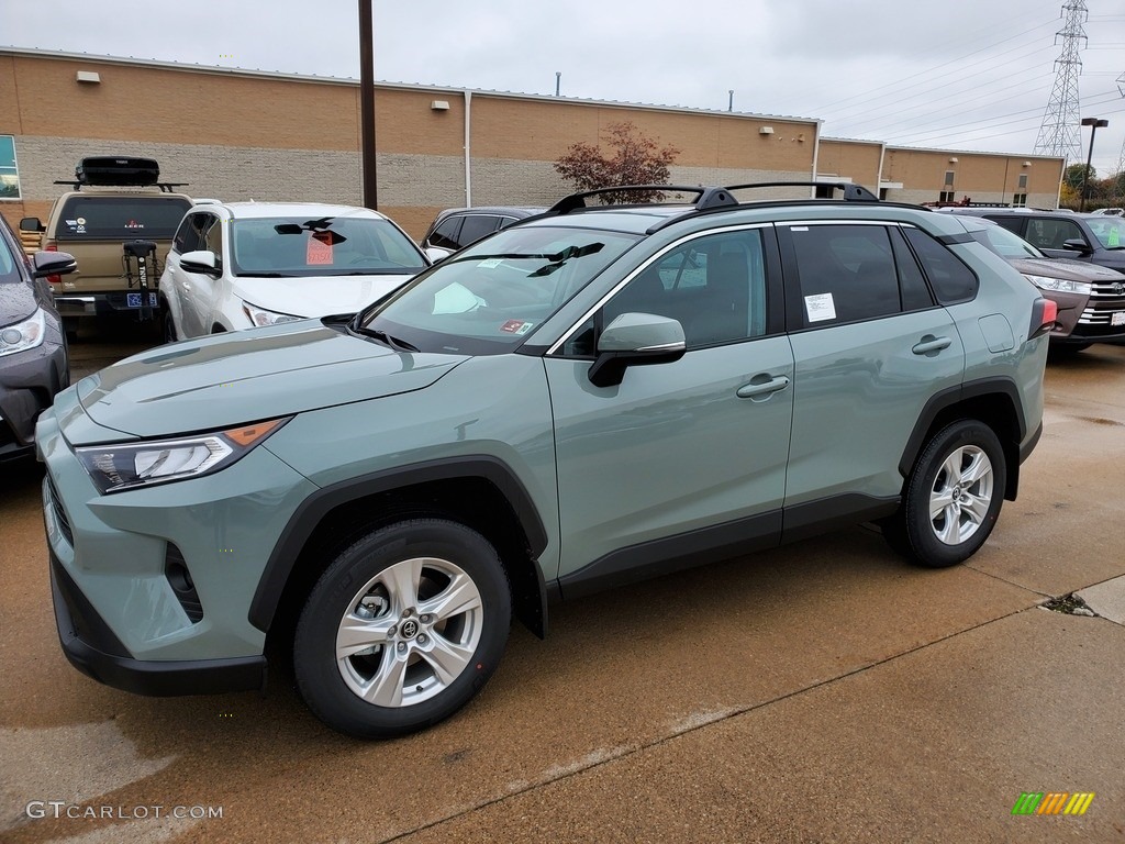 Lunar Rock 2021 Toyota RAV4 XLE AWD Exterior Photo #139927981